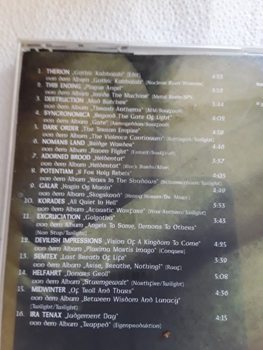 Legacy sampler black metal - cd,
